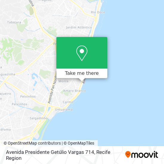 Avenida Presidente Getúlio Vargas 714 map