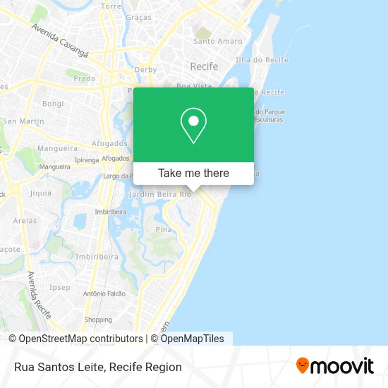 Rua Santos Leite map