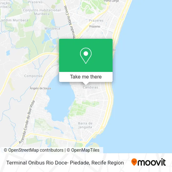 Terminal Onibus Rio Doce- Piedade map