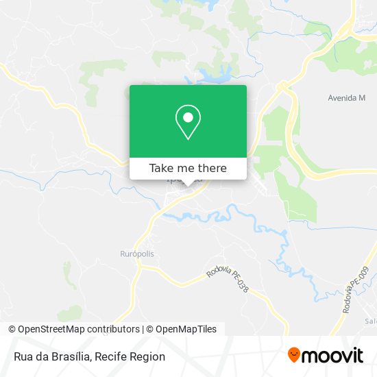 Rua da Brasília map