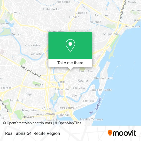 Rua Tabira 54 map