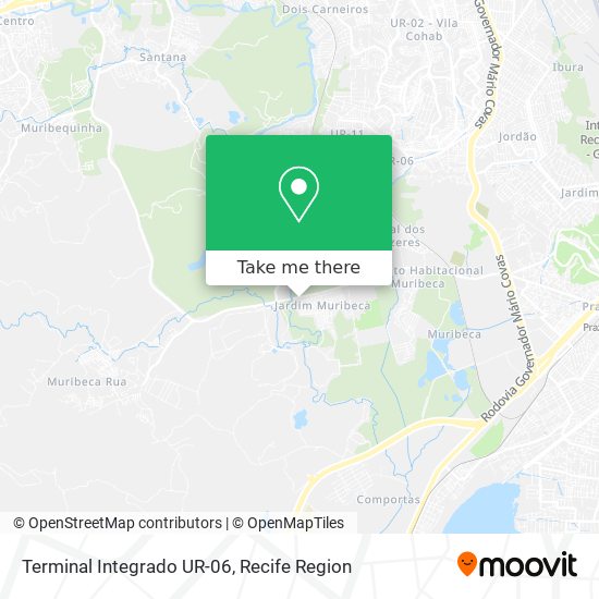 Terminal Integrado UR-06 map