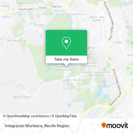 Integracao Muribeca map