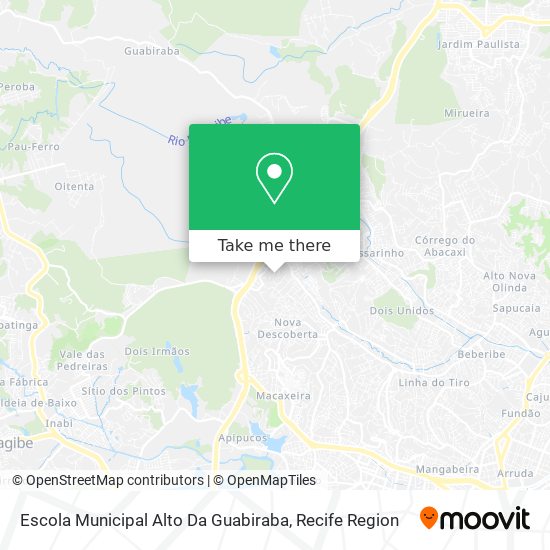 Escola Municipal Alto Da Guabiraba map