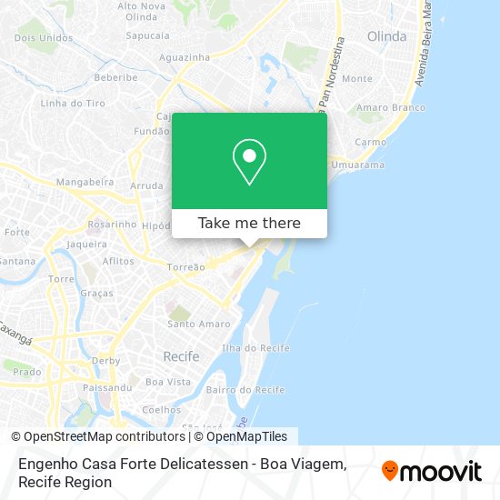 Engenho Casa Forte Delicatessen - Boa Viagem map