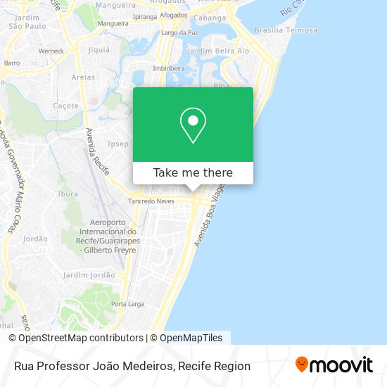 Rua Professor João Medeiros map