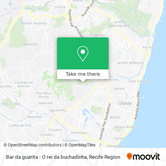 Bar da guarita - O rei da buchadinha map