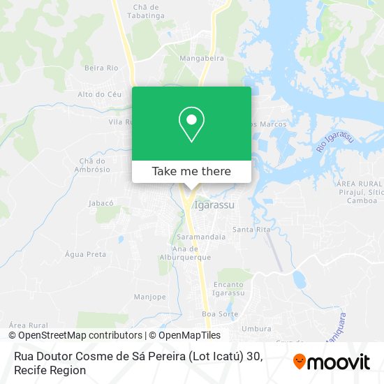 Rua Doutor Cosme de Sá Pereira (Lot Icatú) 30 map