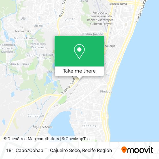 181 Cabo / Cohab TI Cajueiro Seco map