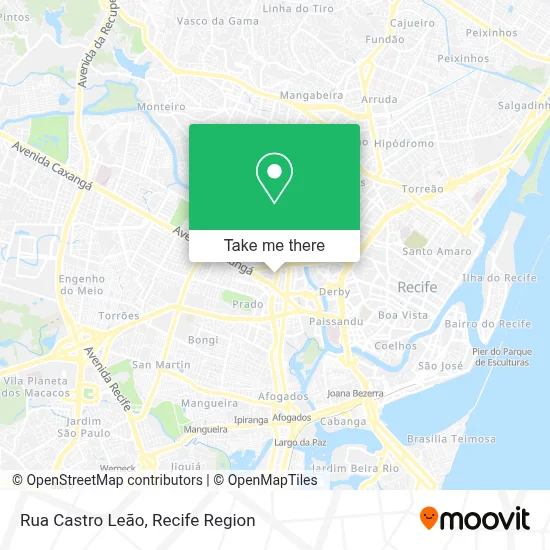 Rua Castro Leão map