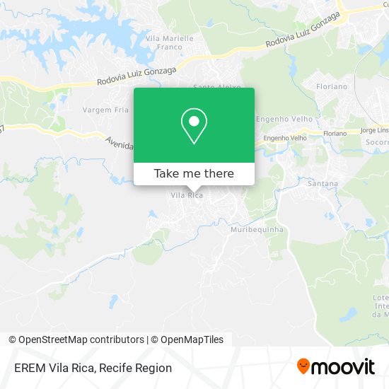 EREM Vila Rica map