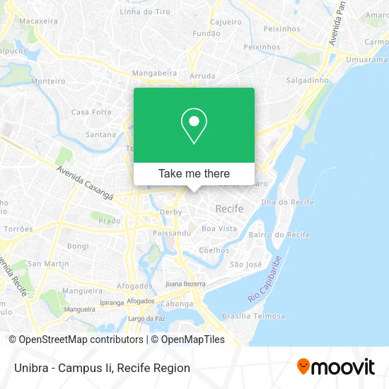 Unibra - Campus Ii map