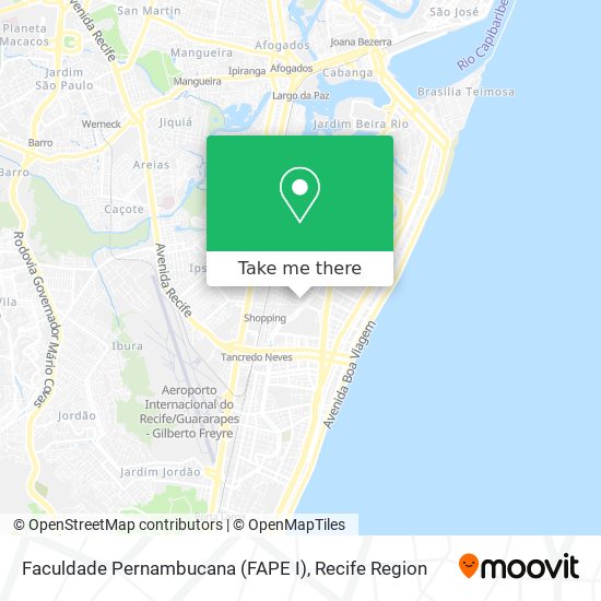Faculdade Pernambucana (FAPE I) map