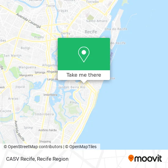 CASV Recife map