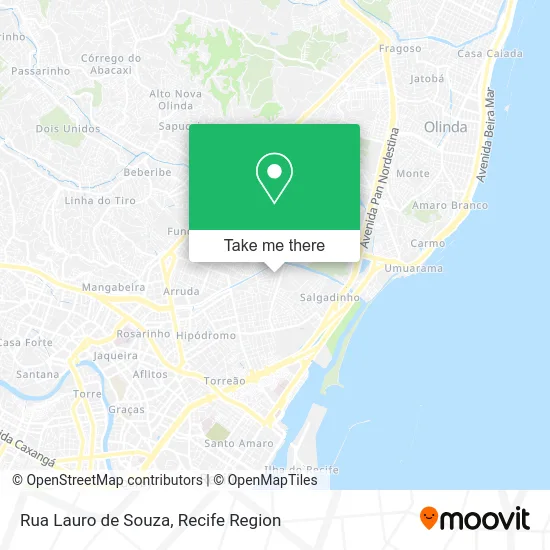 Rua Lauro de Souza map