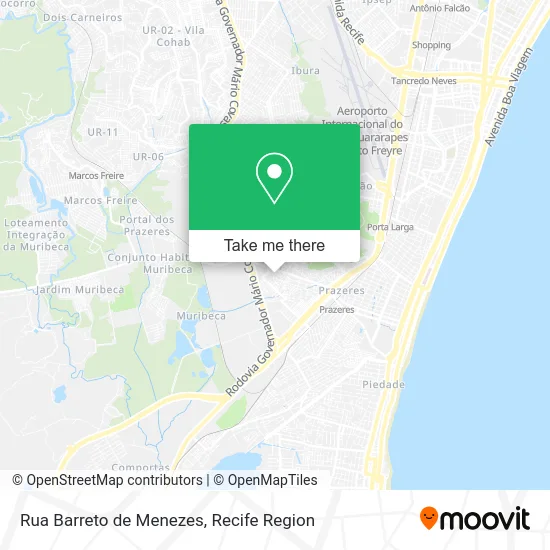 Rua Barreto de Menezes map
