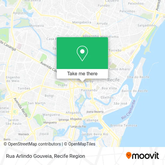 Rua Arlindo Gouveia map