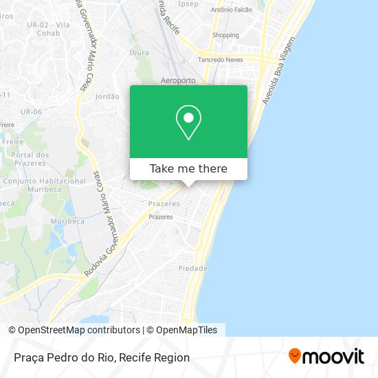 Praça Pedro do Rio map