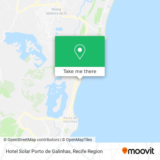 Hotel Solar Porto de Galinhas map