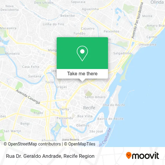 Rua Dr. Geraldo Andrade map