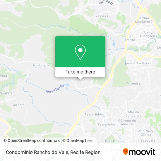 Condominio Rancho do Vale map