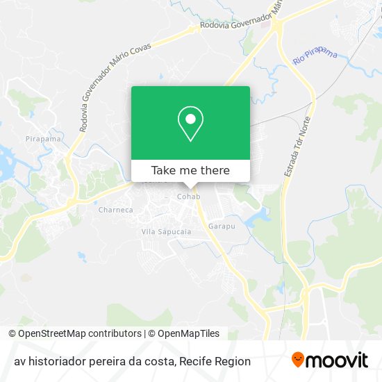 av historiador pereira da costa map