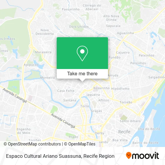 Espaco Cultural Ariano Suassuna map