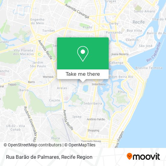 Rua Barão de Palmares map