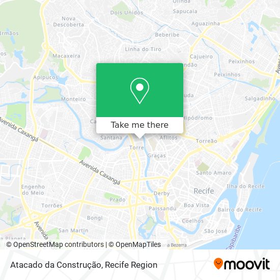 Atacado da Construção map