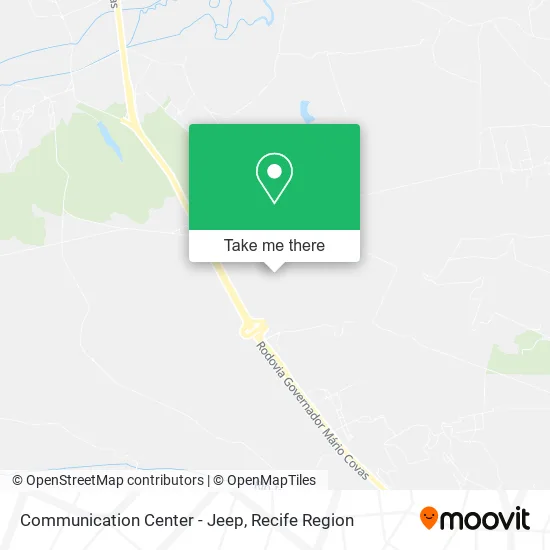 Communication Center - Jeep map