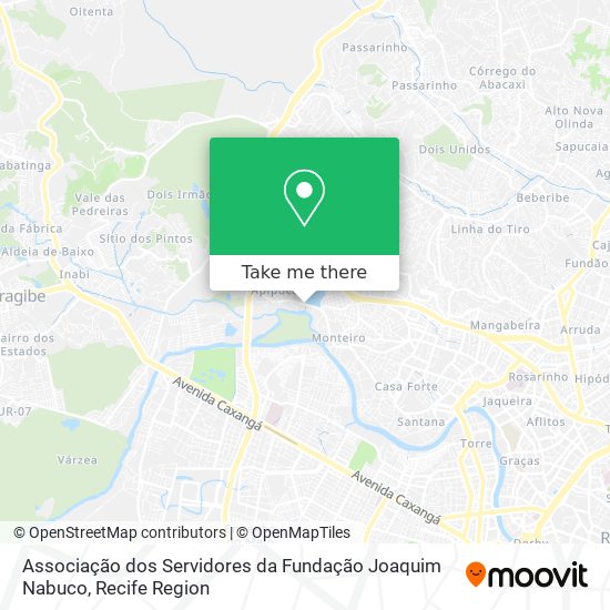 Associação dos Servidores da Fundação Joaquim Nabuco map