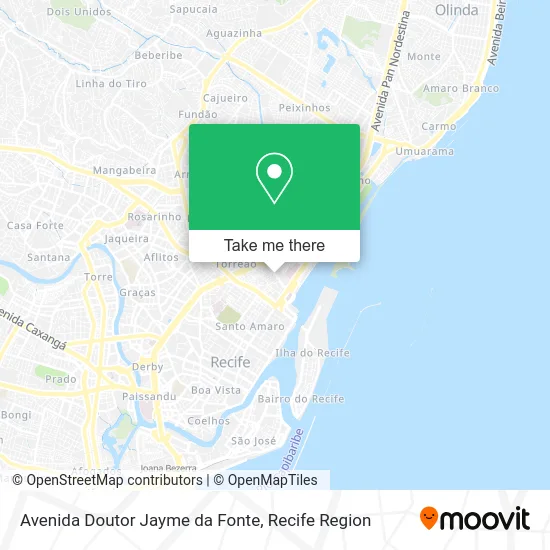 Avenida Doutor Jayme da Fonte map