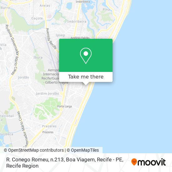 R. Conego Romeu, n.213, Boa Viagem, Recife - PE map