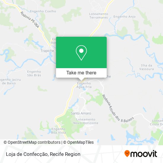 Loja de Confecção map