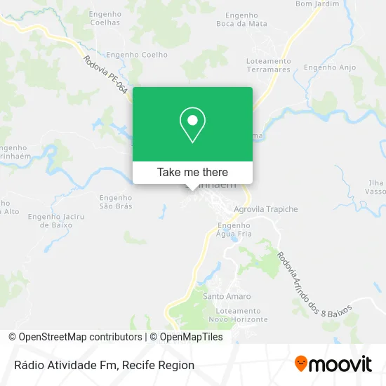 Rádio Atividade Fm map
