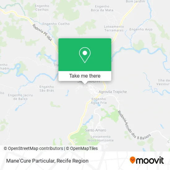Mane'Cure Particular map