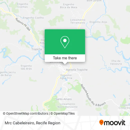 Mrc Cabeleireiro map