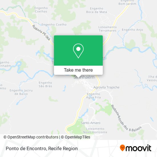 Ponto de Encontro map