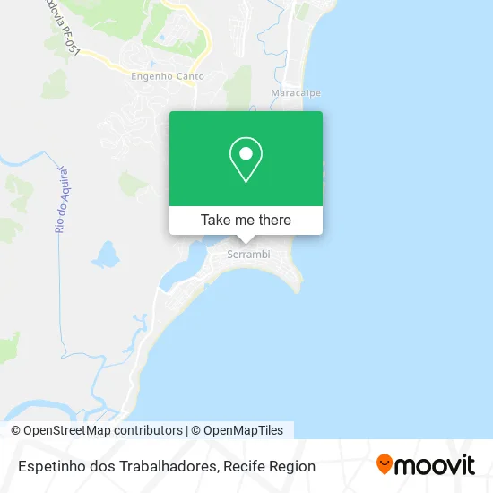 Espetinho dos Trabalhadores map