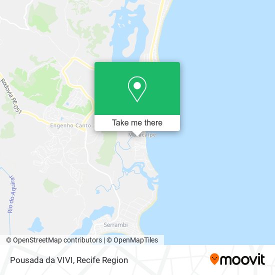 Pousada da VIVI map