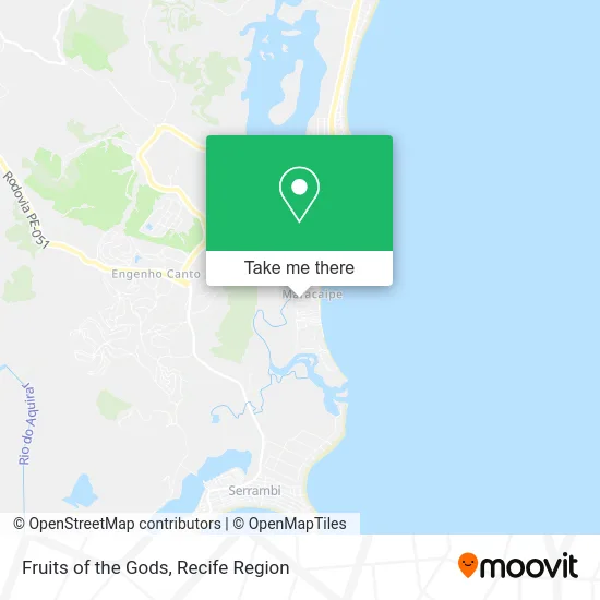 Fruits of the Gods map