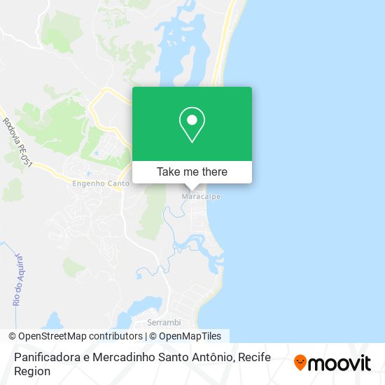 Panificadora e Mercadinho Santo Antônio map