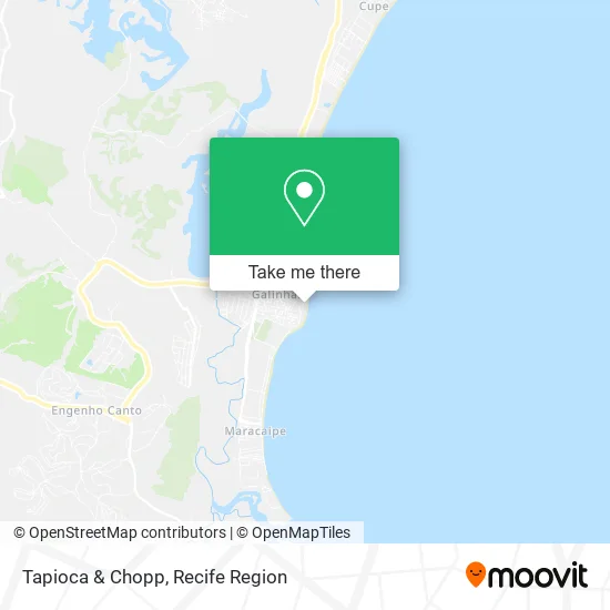 Tapioca & Chopp map