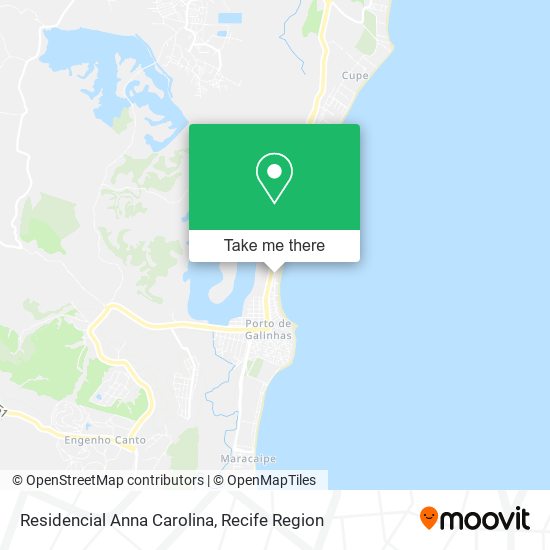 Residencial Anna Carolina map