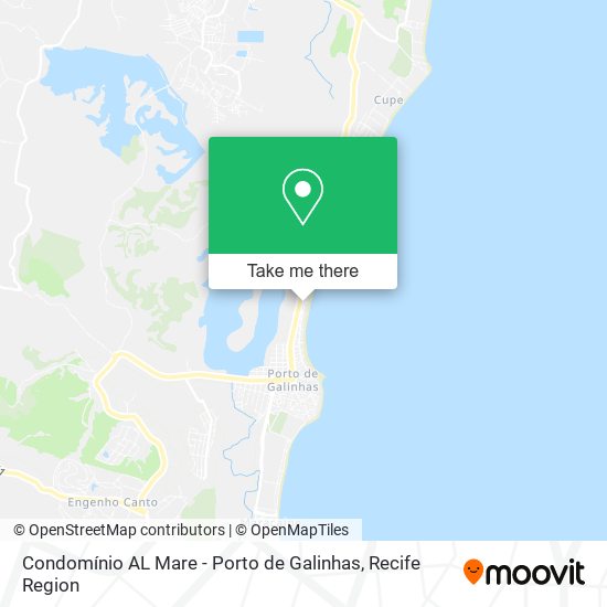 Condomínio AL Mare - Porto de Galinhas map