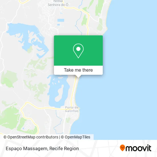 Espaço Massagem map