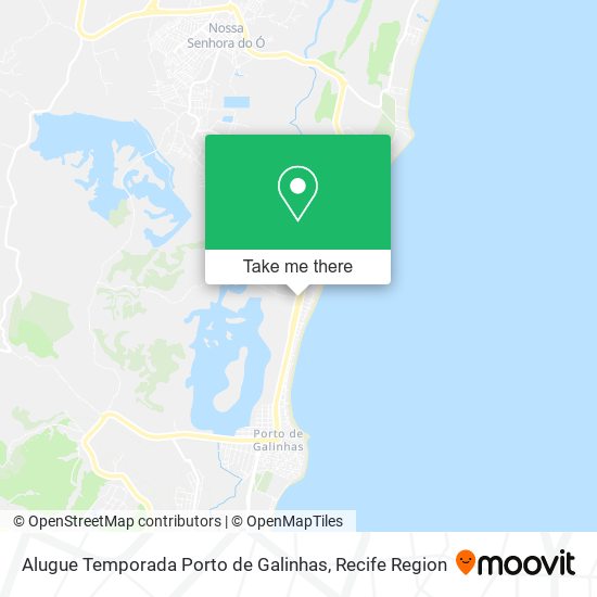 Alugue Temporada Porto de Galinhas map