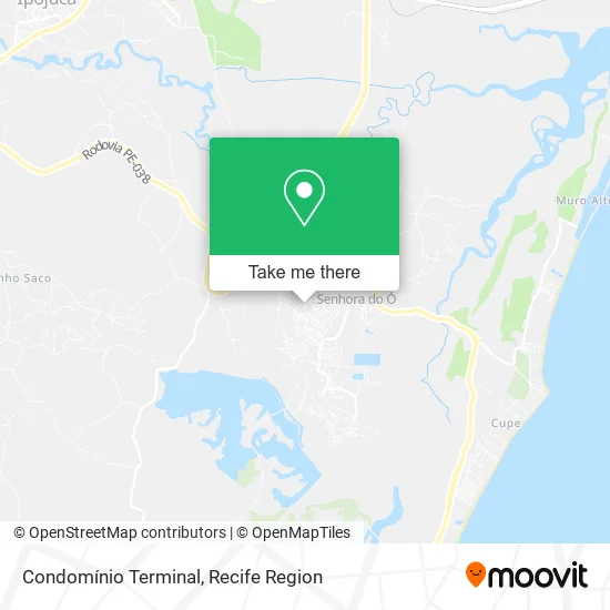Condomínio Terminal map