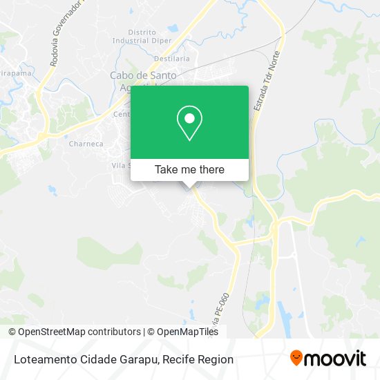 Loteamento Cidade Garapu map