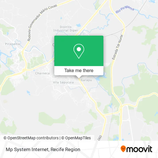 Mp System Internet map